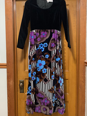 francesca's purple floral dress Margret Maxi Dress