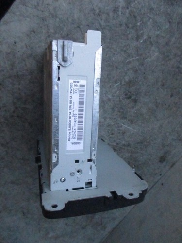 Skoda Fabia MK2 2008 unidad de reproductor de radio CD 5J0035161A - Imagen 5 de 7