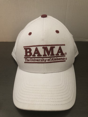 Vintage University of Alabama Crimson Tide NCAA Druckknopflasche Mütze Kappe BAMA Roll Tide 1986