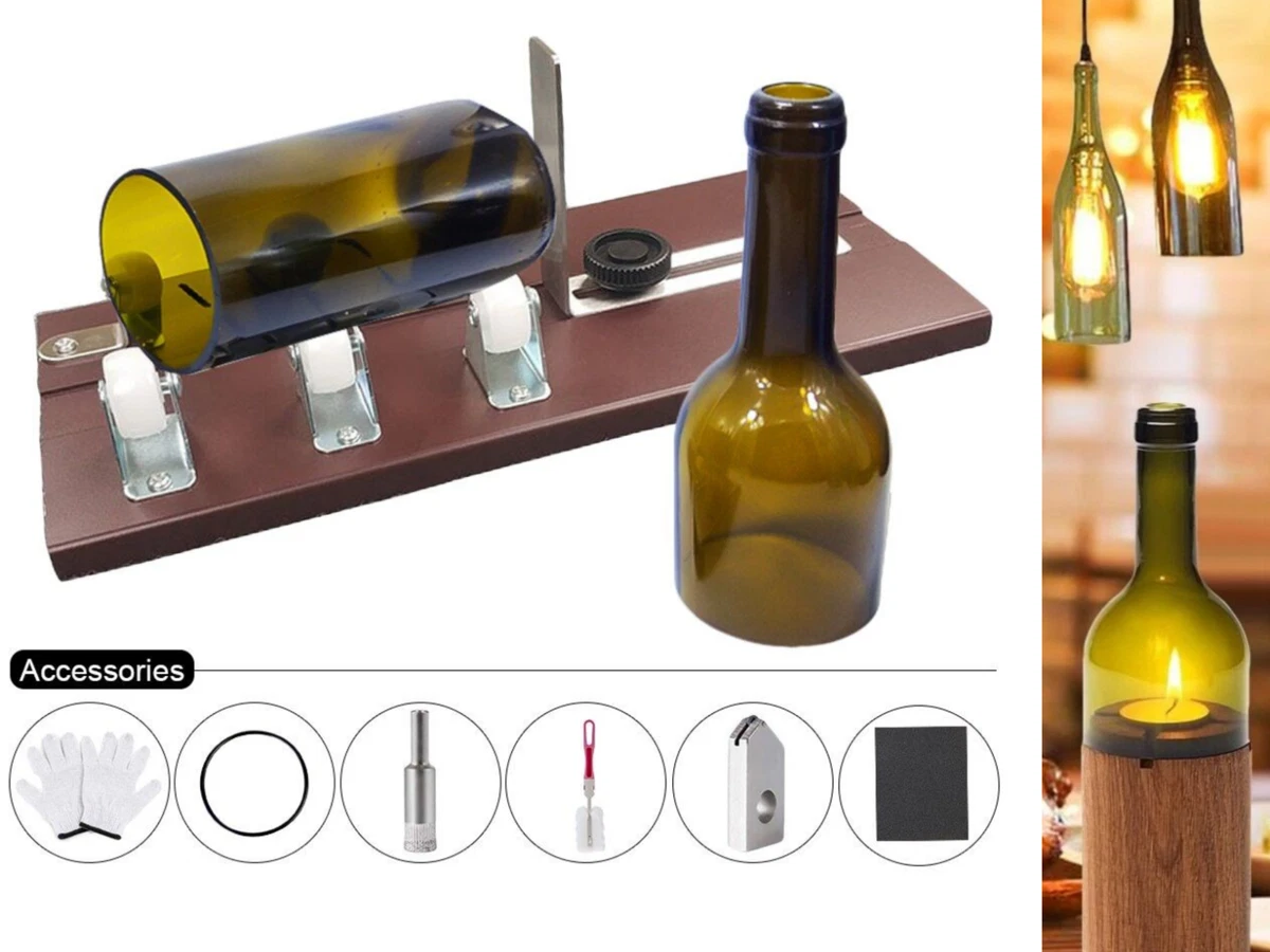 Glass Bottle Cutter DIY Machine For Cutting Wine Beer Whiskey Alcohol  Champagne