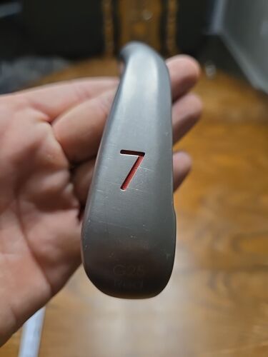 Ping G25 Red Dot 7 Iron Extra Stiff Flex Steel Aaa - Picture 2 of 7