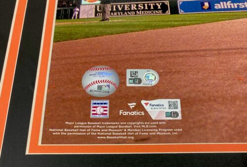 CAL RIPKEN JR SIGNED AUTOGRAPHED FINAL GAME ORIOLES FRAMED 16X20 PHOTO FANATICS - Picture 3 of 3