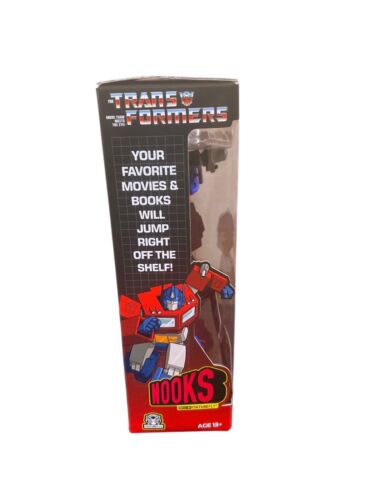 Nooks By Culture Fly Transformers 40th Anniversary Edition Optimas Prime Bookend - Picture 2 of 6