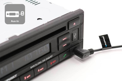 Blaupunkt USB DAB CD Bluetooth MP3 Autoradio für Volvo S60 S70 C70 V70 00-03 dun - Bild 6 von 10