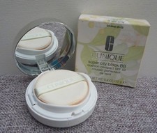 CLINIQUE Super City Block BB Cushion Compact SPF 50, #04 Deep, Brand New in Box