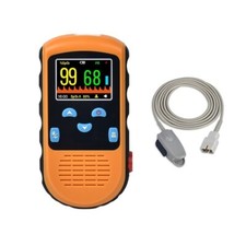 LEPU 2,2-Zoll Tragbares Handheld Fingerpulsoximeter f&uuml;r Erwachsene mit Bluetooth
