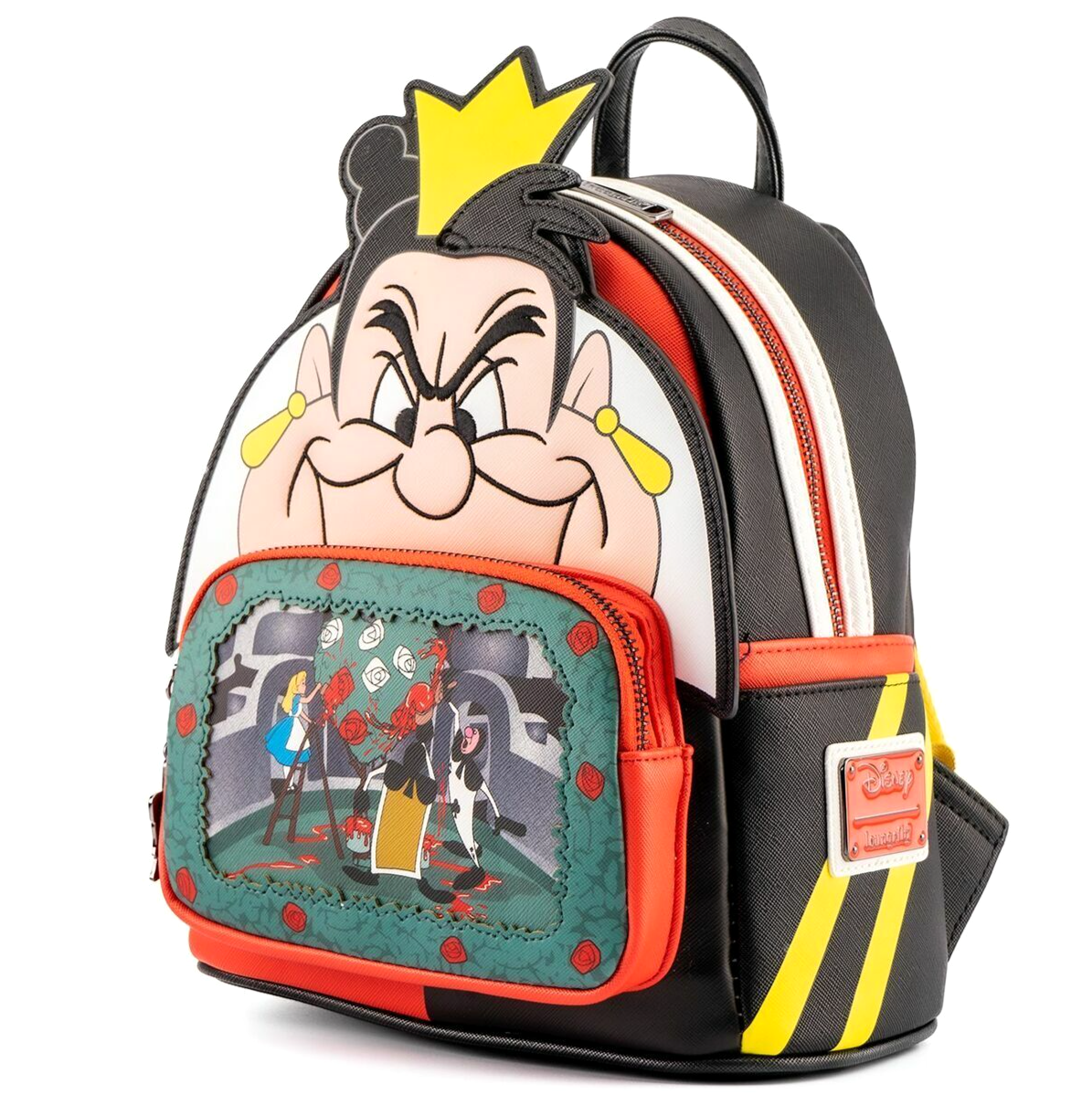 ALICE MARTHA ✤ New LOUNGEFLY DISNEY Backpack Bag ALICE IN WONDERLAND Queen of Hearts Villain