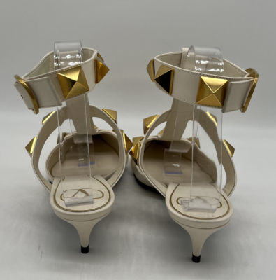 Valentino/Roman Stud レザー ポインテッドトゥミュール Valentino/Roman Stud レザー ポインテッドトゥミュール