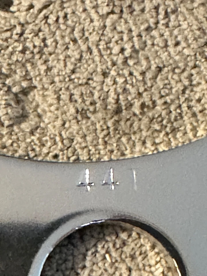 Free Agent 44t chain wheel sprocket NOS Old Mid School Vintage Aluminum  - Image 3 of 3