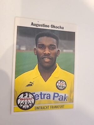 Panini Fussball 95 Augustine Okocha Eintracht Frankfurt Bundesliga Sticker