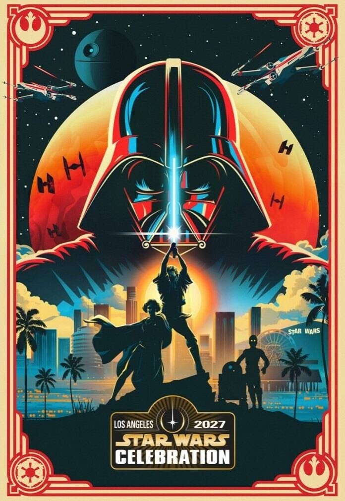 2027 Star Wars Celebration 50th Anniversary Poster Unframed | eBay