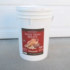 New Sealed Chef's Banquet Freeze Dried Meats (304) Servings Emergency Food 