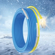 120V YeloDeer Self-Regulating Heat Tape – 5W/Ft Thermostat, Pipe Freeze Protecti