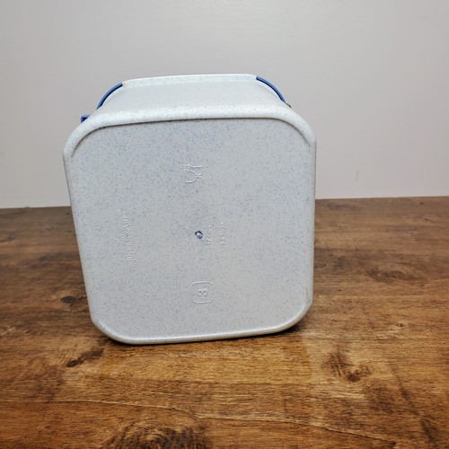 Tupperware Modular Mates #1621-2 Blue Baker’s Delight 17 Cup Square Storage Cont - Picture 9 of 9