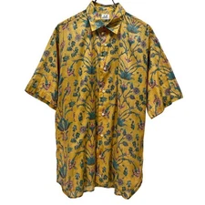 C.P. Company Cotton Gauze Floral Shirt Yellow Size 3 Used