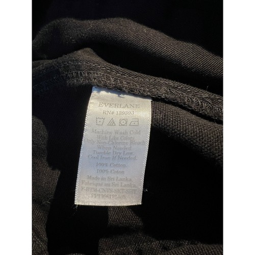 Everlane Skirt Womens 0 Canvas Stamp Mini Black Modern Minimalist Basic Capsule - Picture 5 of 5