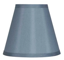 Mainstays Mix & Match 4.5x8x7" Slate Blue Accent Lamp Shade, Round