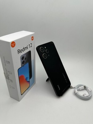 Xiaomi Redmi 12 4G LTE Midnight Black - 4GB RAM - 128GB ROM - Unlocked