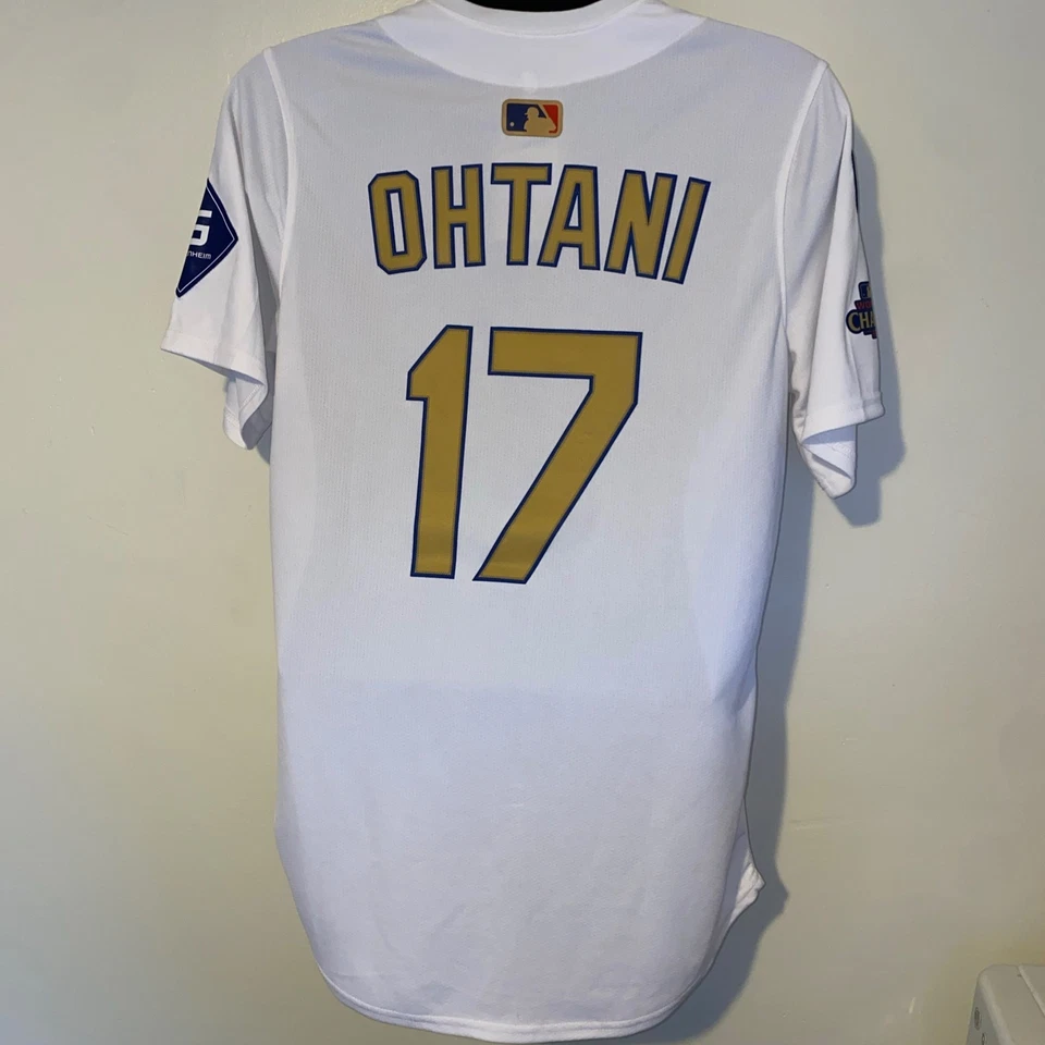 LA Dodgers Nike 2025 Gold Collection Limited Jersey – Shohei Ohtani Size Medium - Image 2 of 4