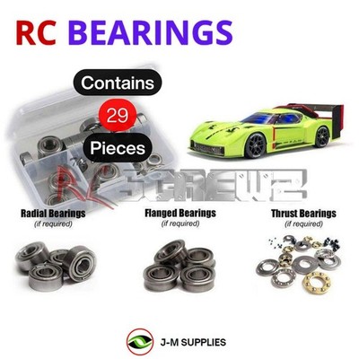 RCScrewZ Metal Shielded Bearings ara043b for ARRMA VENDETTA 3S ARA4319V3T1 | KIT