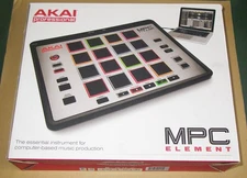 AKAI MPC ELEMENT MUSIC PRODUCTION CONTROLLER Tested from Japan