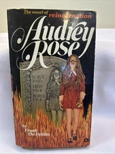 AUDREY ROSE 1975 Frank DeFelitta 1st Warner Printing HORROR TIE-IN PAPERBACK Vtg