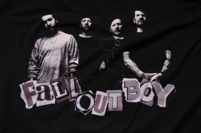 Fall Out Boy 2021 Stadium Rock and Roll Tour Concert T-Shirt XL Band Shirt