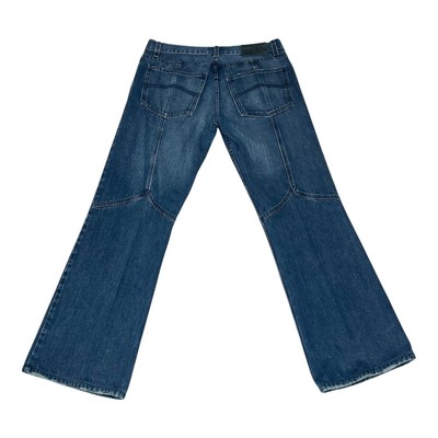 Vintage Y2K Armani Exchange J101 Mens Bootleg Jeans Button Fly 