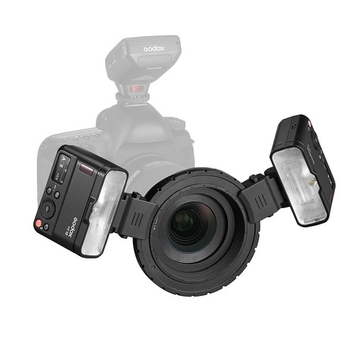 MF12 MF12-K2 Macro Flash Off-Camera TTL Flash Speedlite 12W, 2.4G Wireless Co... - Picture 2 of 7