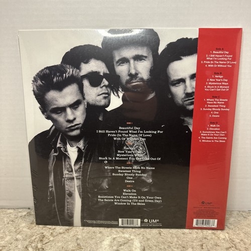 U2 18 Singles Limited Edition 2LP Neon Orange Vinyl SEALED New. Target Exclusive - Picture 2 of 2