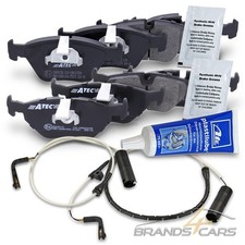 ATEC SATZ BREMSBELÄGE+WARNKONTAKT VORNE+HINTEN+ATE PLASTILUBE FÜR BMW 5-ER E39