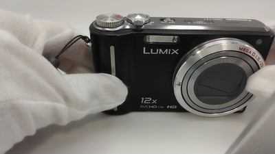 Panasonic LUMIX DMC-TZ7 Digital Camera Black Tested Working