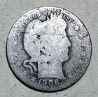 1906 Denver Mint Barber Quarter - 90% Silver - FREE SHIPPING!