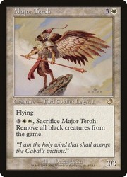 Major Teroh (8/143) Torment Magic: The Gathering