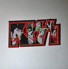 KISS Iron On Patch 3 3/4 X 2