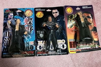 NJPW Chono Masahiro Figure Set Unopened Japan Pro Wrestling Collectible