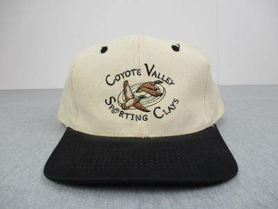 #ad #ad Vintage Coyote Valley Sporting Clays Hat Cap Snap Back Mens Shooting 90s $88.99
