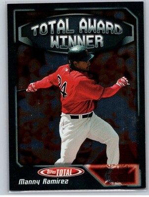 2004 Topps Total #AW18 Manny Ramirez Total Award Winners