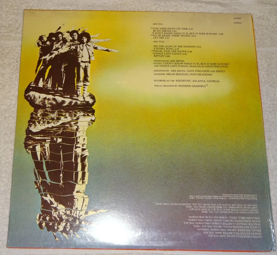 LP: Ripple - Ripple, 1973, FUNK!!, noch eingeschweisst!, 1,- - Bild 2 von 2
