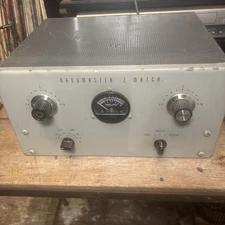 Harvey-Wells Bandmaster Z-Match Ham Radio Antenna Tuner WATT METER ASIS