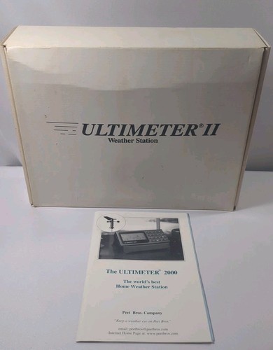 Peet Bros Ultimeter II weather station