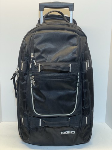 Ogio Pull Through Rolling Luggage 24” Travel Bag Pull Out Handle Carry-On Nice!