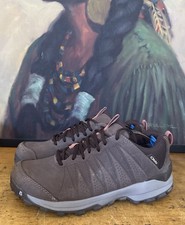 Oboz Women's 8 Sypes Low B-Dry Waterproof Hiking Shoes, Peppercorn Brown