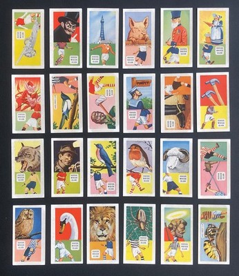 Sweetule ''Football Club Nicknames'' Fußballkarten 1958-60