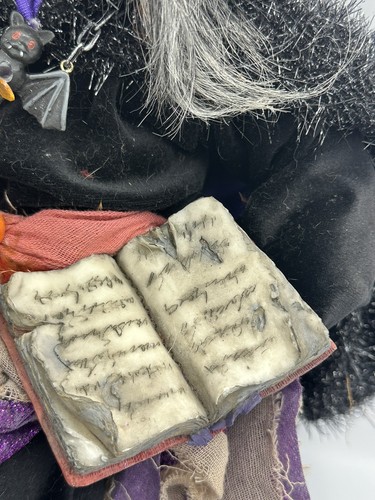 Halloween Witch Spell Casting Shelf Sitter Halloween Decor - Picture 3 of 16
