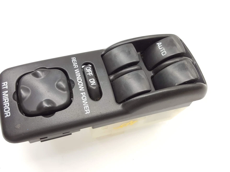 Interruptor de control de ventana/espejo lateral Saturn S-Series SC SL 1996-1999 OEM DRIVER Foto 2 de 4