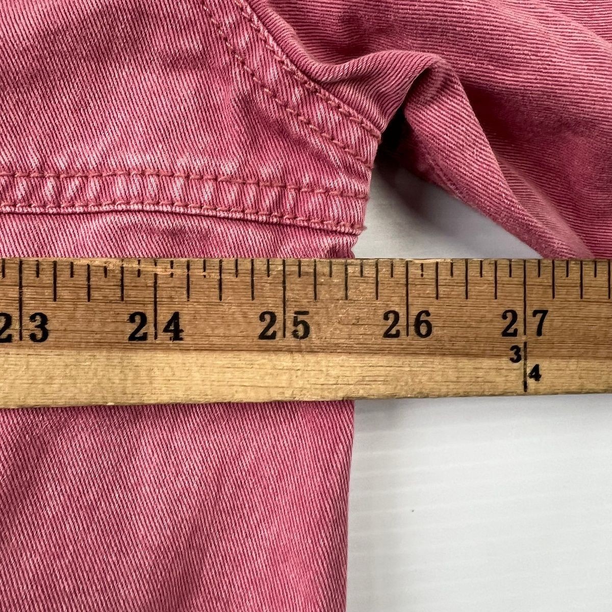 FREE PEOPLE One Birdie Washed Jacket Women's Size XL Rose Raisin