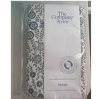 NEW The Company Store Adley Ditsy Floral Standard Pillowcases Navy Percale