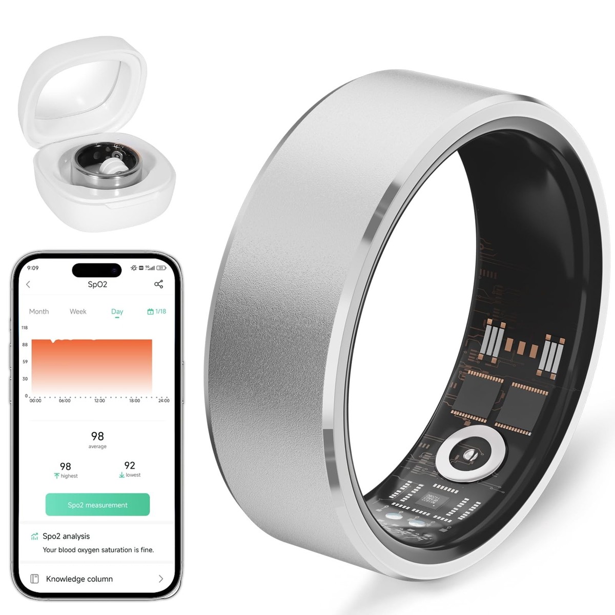 Oura Ring Gen Smart Ring Health Tracker IP68 Waterproof Sleep