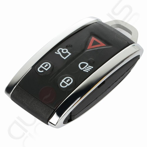 2 Remote Car Key Fob for Jaguar XF 2010 2011 2012 2013 KR55WK49244 5 Buttons - Picture 4 of 10